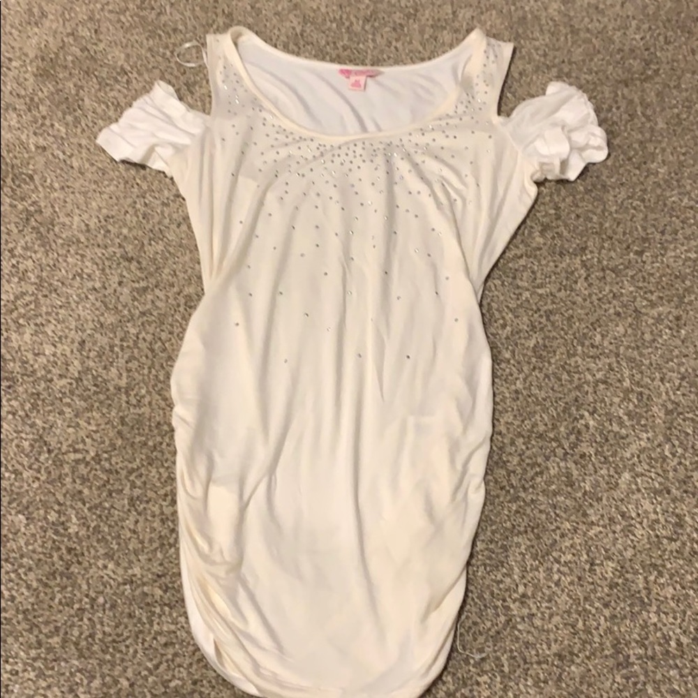 Cream/Off white Tee